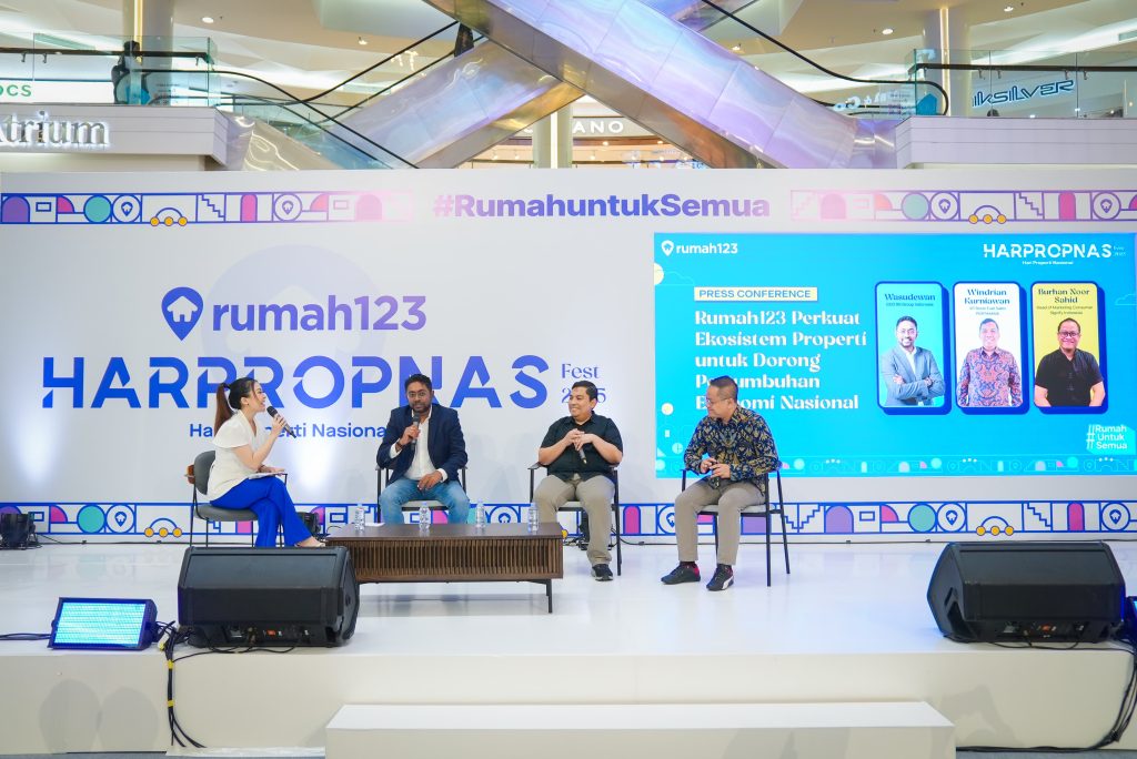 Pasar Properti Menggeliat, Rumah123 Gelar HARPROPNAS FEST 2025: Banjir Promo, Grand Prize Mobil Listrik, dan Lelang Furnitur Mulai Rp10 Ribu